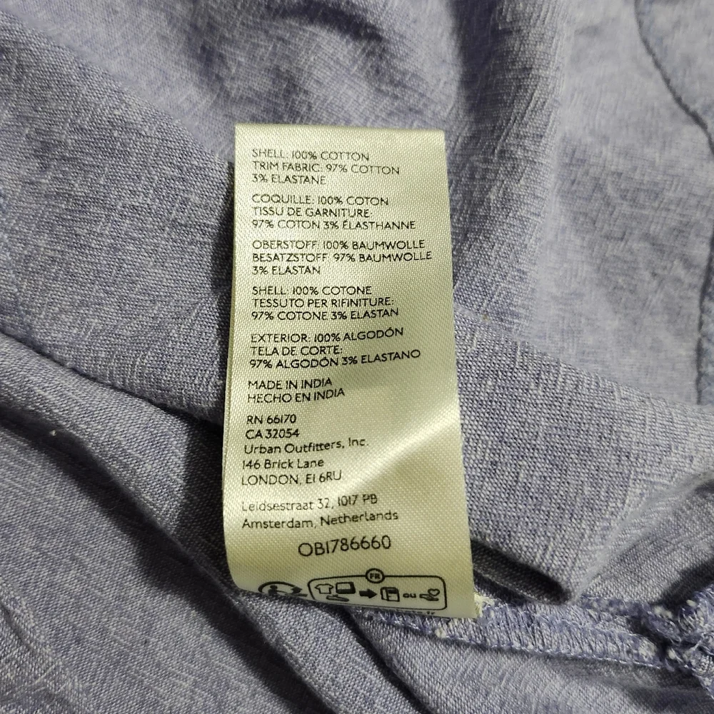 NWT Free People Button-up Shirt Women's Small Light Purple
